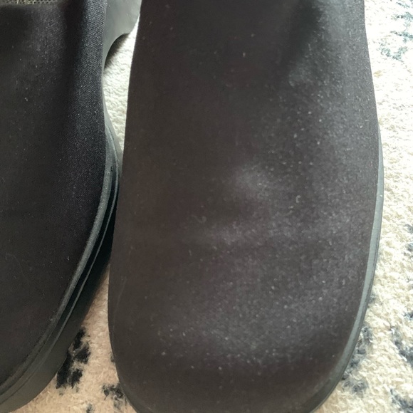 Comfort Plus black wedge shoes size 7.5 - Picture 2 of 11